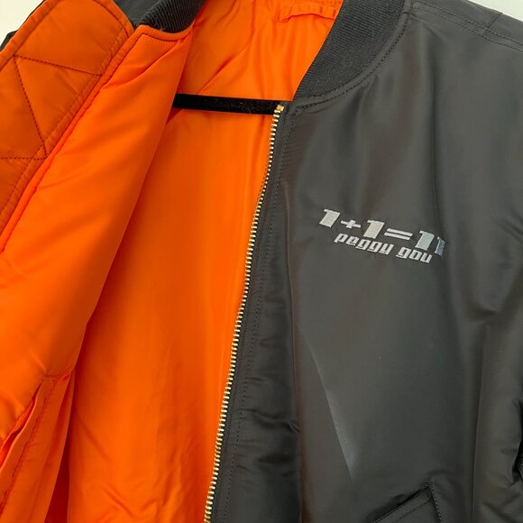 NWT Peggy Gou Peggy Goods 1+1=11 x Alpha Industries Reversible Bomber Size M - Picture 6 of 9